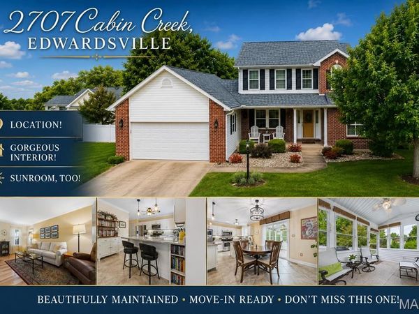 2707 Cabin Creek Court, Edwardsville, IL 62025
