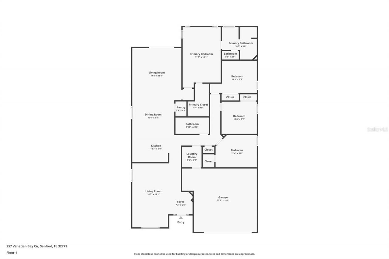 257 Venetian Bay Circle , Sanford, FL 32771 Photo