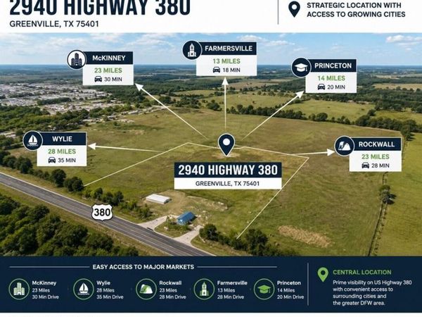 2940 HIGHWAY 380, Greenville, TX 75401
