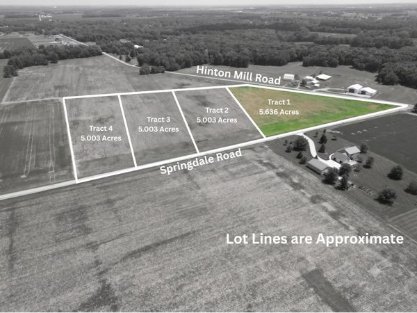 0 Hinton Mill Road , Unit Tract 1, Marysville, OH 43040