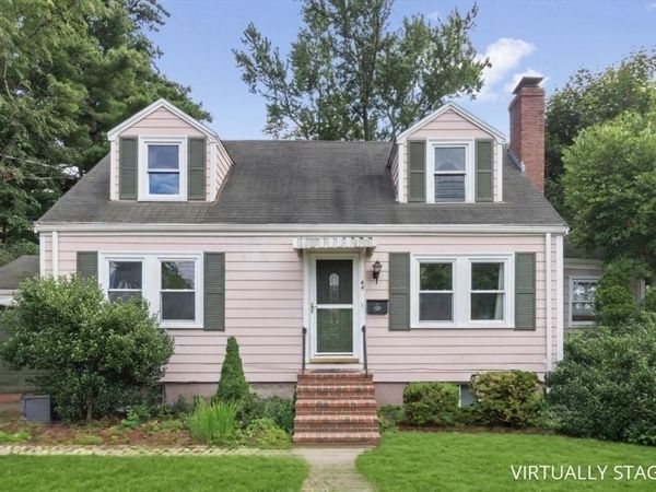 44 Barbara Road, Newton, MA 02465