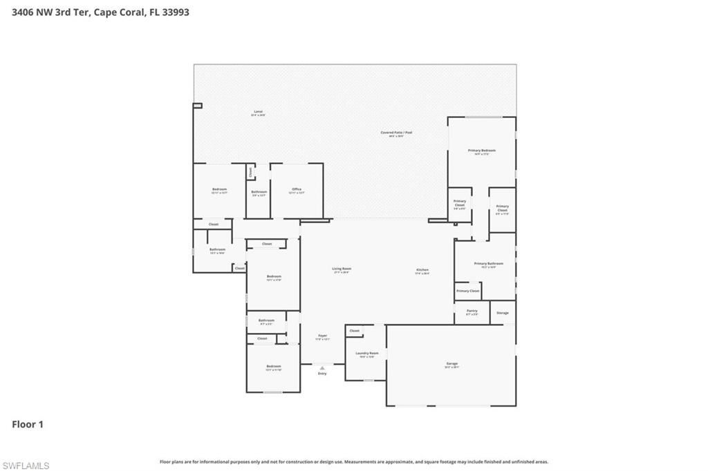 3406 NW 3rd Ter , Cape Coral, FL 33993 Photo
