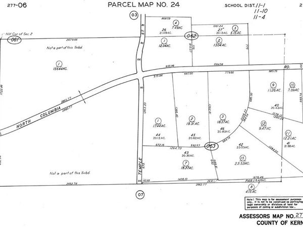 0 277-061-01-00-6 N Colombia Road , California City, CA 93505