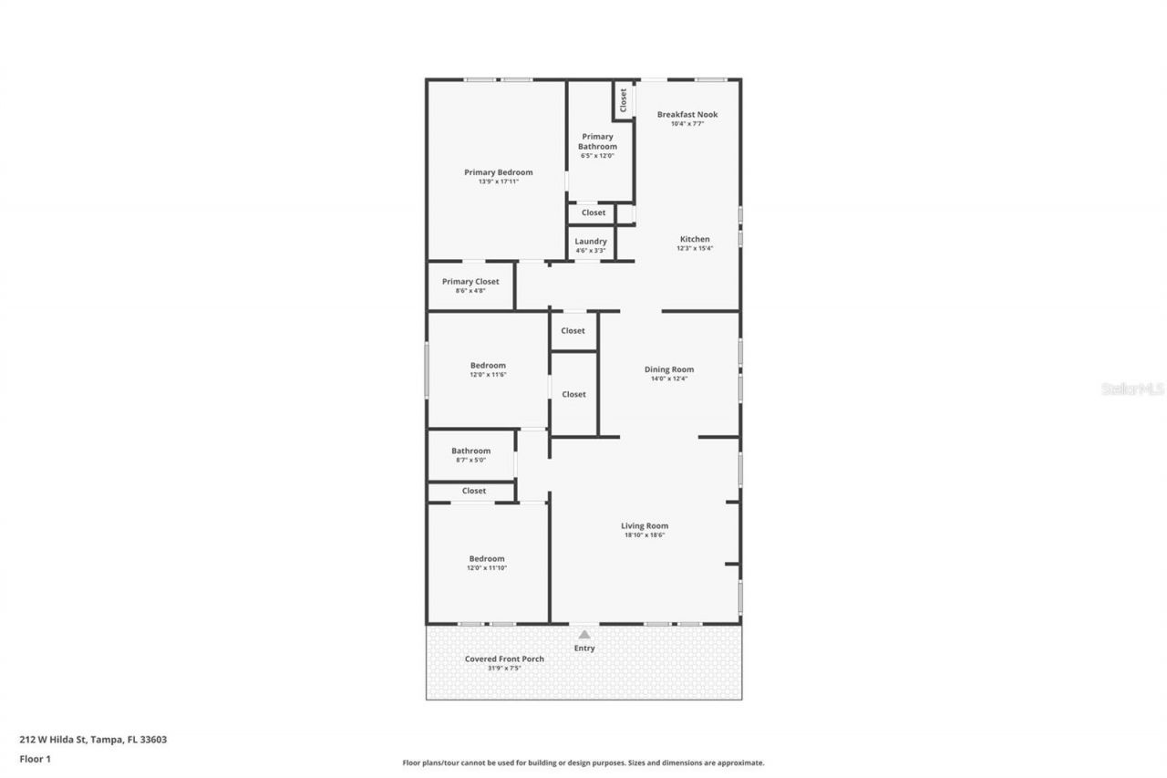 212 W Hilda Street , Tampa, FL 33603 Photo
