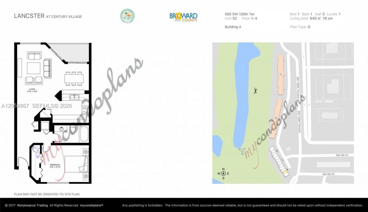 500 SW 130th Ter , Unit 302A, Pembroke Pines, FL 33027 Photo