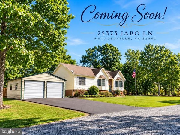 25373 JABO LANE, RHOADESVILLE, VA 22542