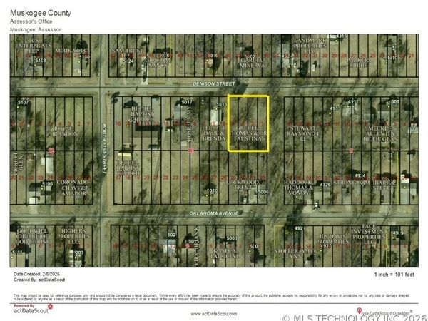 Denison Street , Muskogee, OK 74401