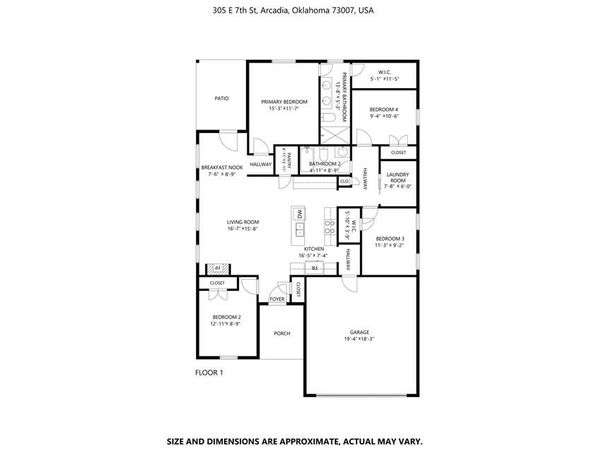 305 E 7th Street, Granite, OK 73547
