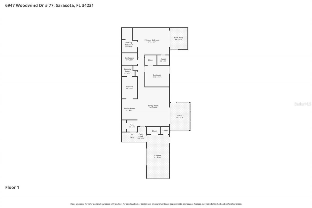 6947 Woodwind Drive, Unit 77, Sarasota, FL 34231 Photo