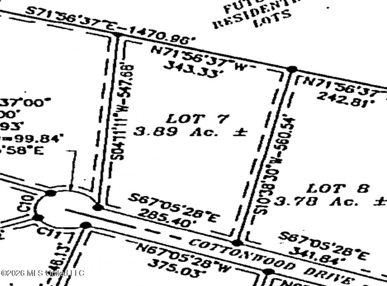 3.89ac Cottonwood Drive, Lucedale, MS 39452 Main Photo