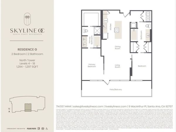 9 Macarthur , Unit 1605, Santa Ana, CA 92707