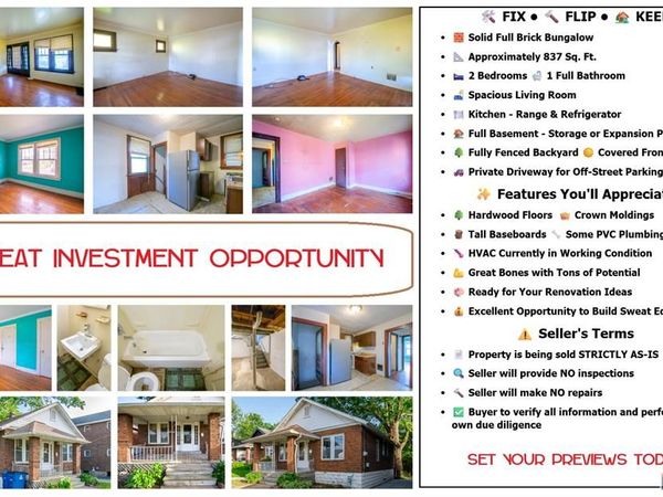 6912 ROBBINS Avenue , Pagedale, MO 63133