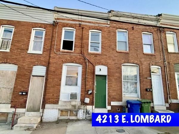 4213 E LOMBARD STREET E , BALTIMORE, MD 21224