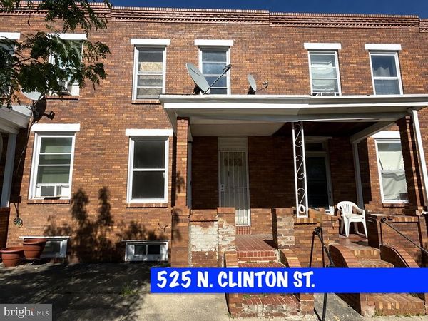 525 N CLINTON STREET N , BALTIMORE, MD 21205