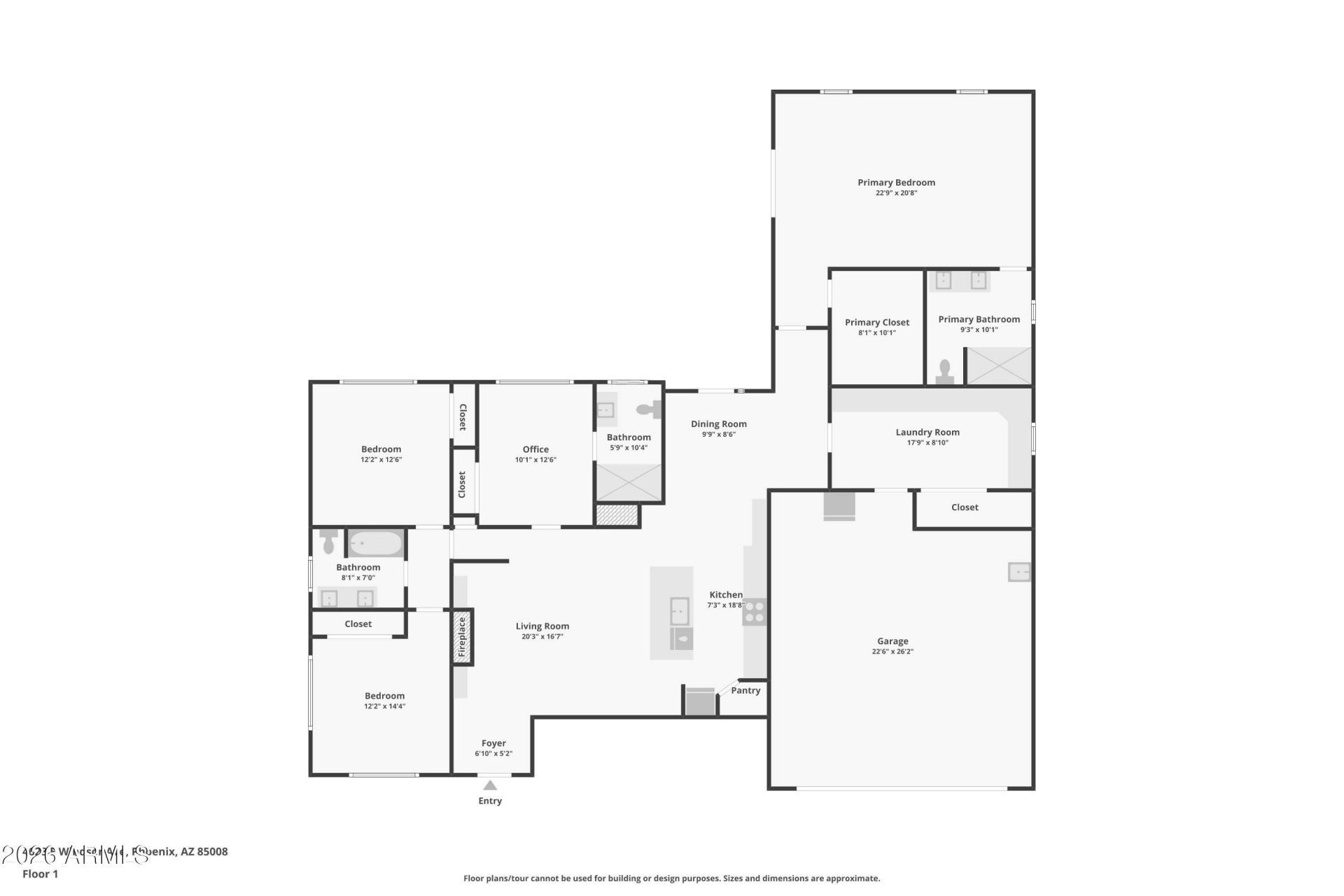 4628 E WINDSOR Avenue, Phoenix, AZ 85008