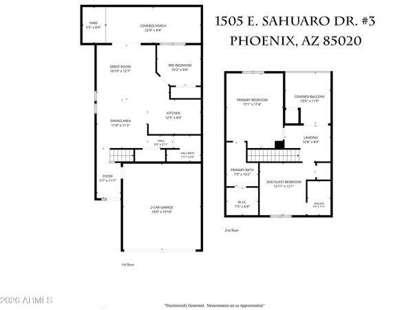 1505 E SAHUARO Drive, Unit 3, Phoenix, AZ 85020
