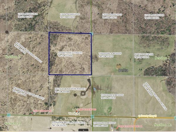 Near Visocky Rd, Delta, WI 54856