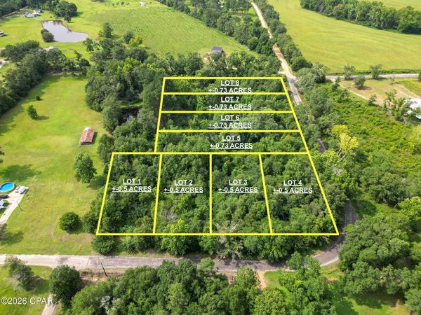 Lot 1 E Kelly Avenue , Noma, FL 32425