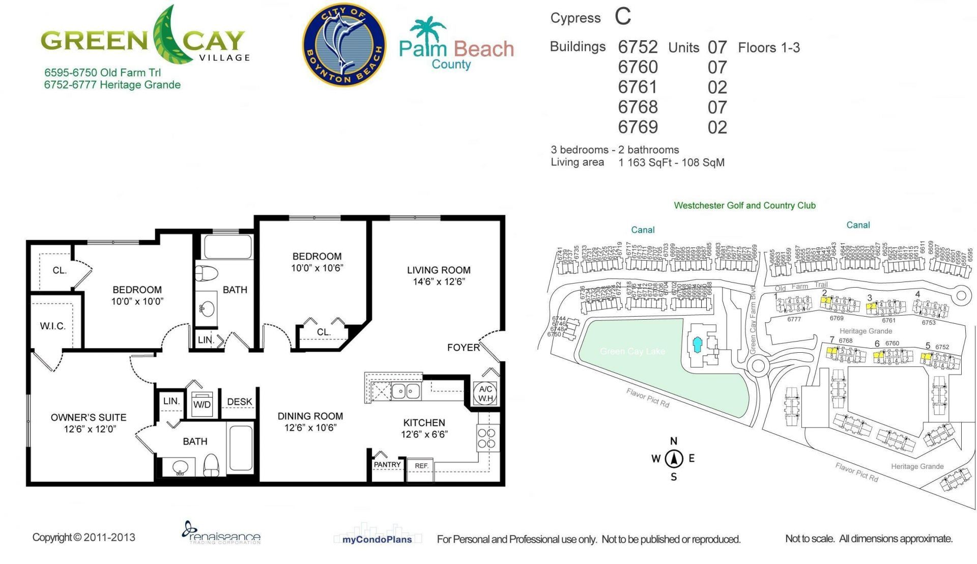 6760 Heritage Grande, Unit 6107, Boynton Beach, FL 33437 Photo