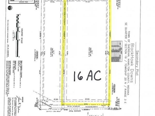 0 (16 Acres) Jerkwater Road , Sheridan, IN 46069