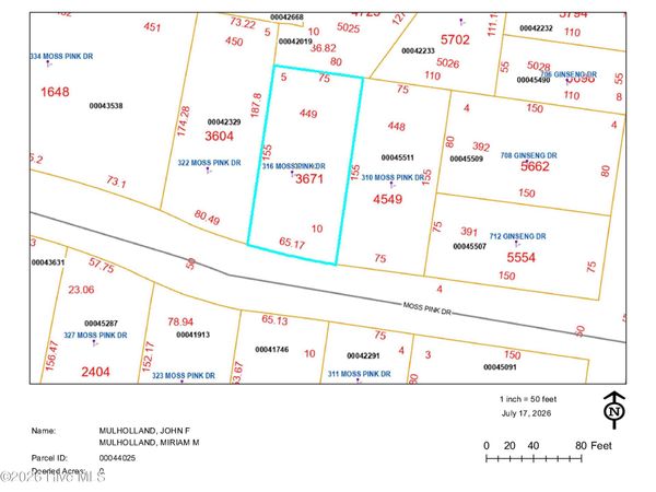 316 Moss Pink Drive, Vass, NC 28394