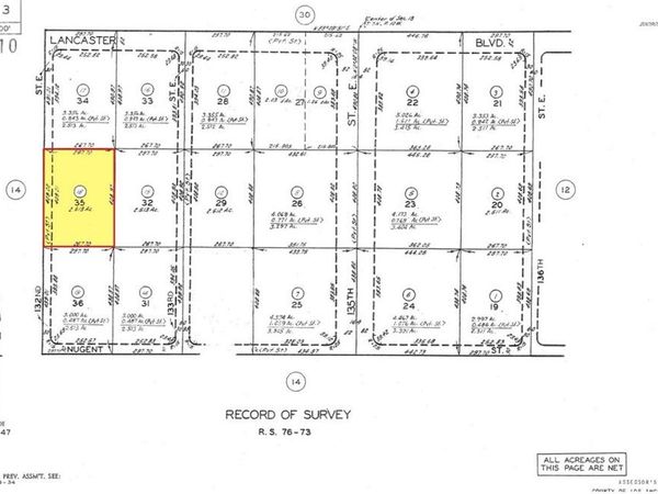 0 E 132nd Street E, Lancaster, CA 93535