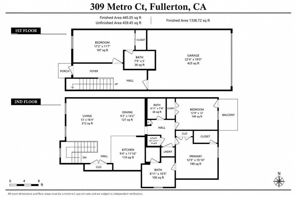 309 Metro Court, Fullerton, CA 92832 Main Photo