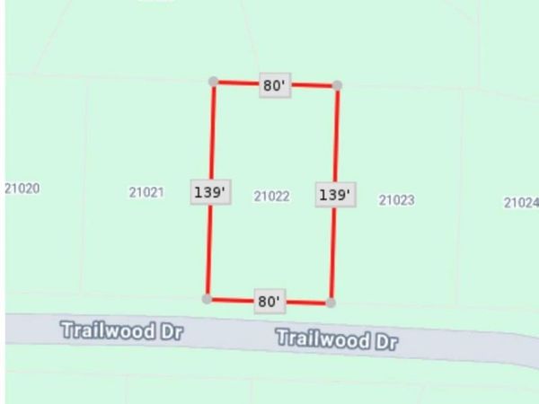 21022 Trailwood Drive , Whitney, TX 76692