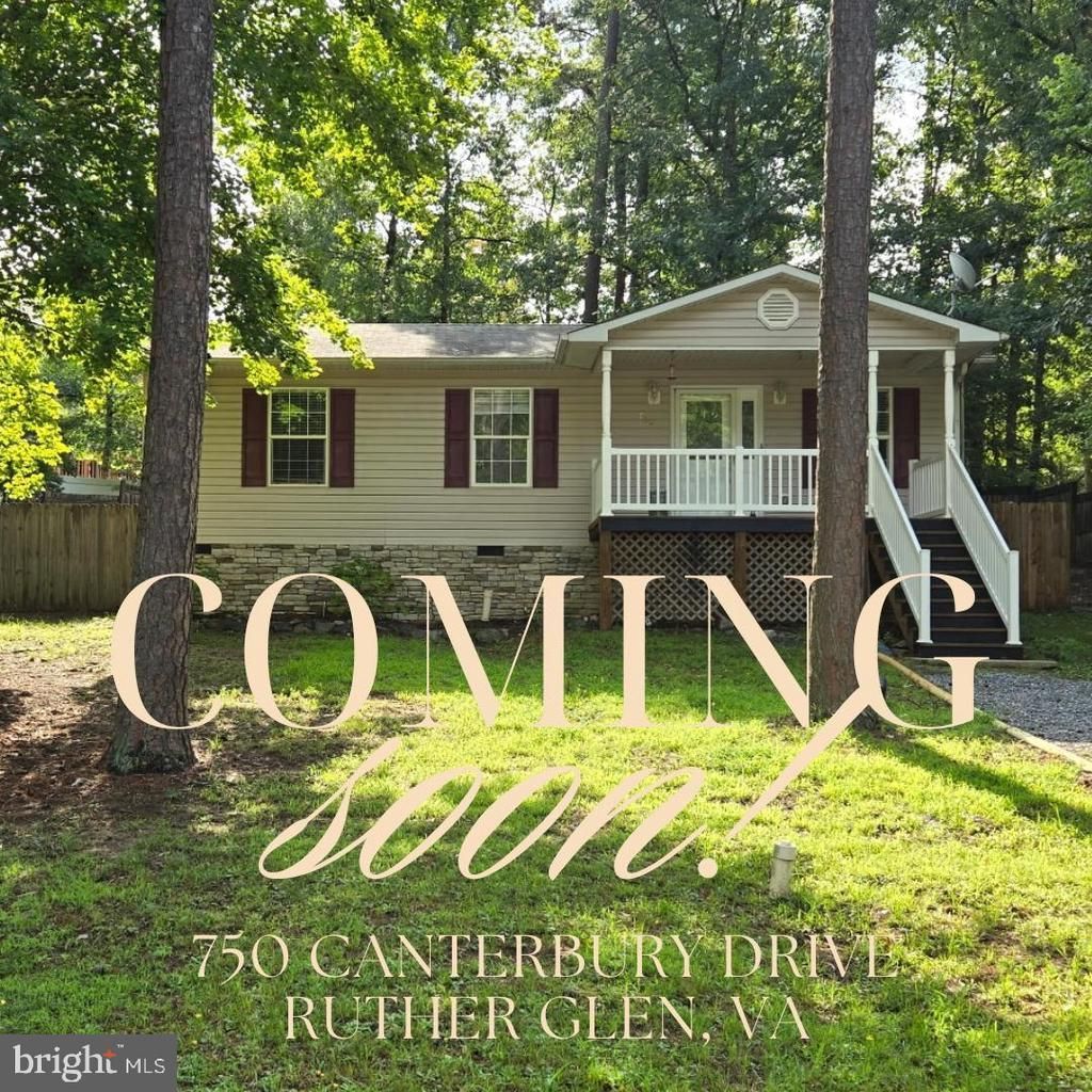 750 Canterbury Drive, Ruther Glen, VA 22546 Main Photo