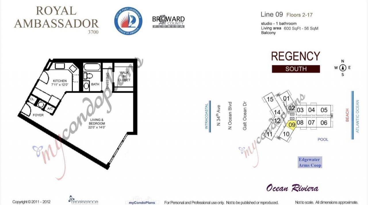 3700 Galt Ocean Drive, Unit 209, Fort Lauderdale, FL 33308 Photo
