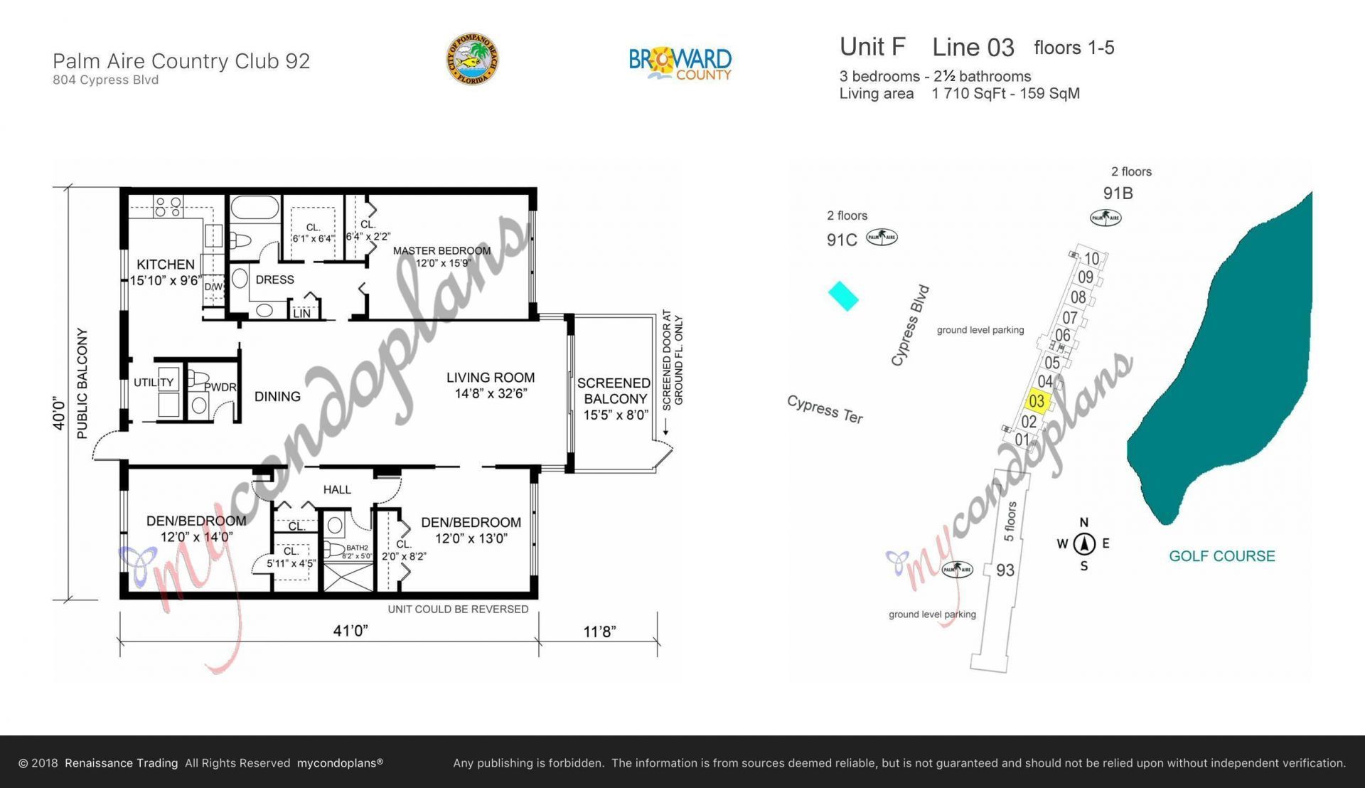 804 Cypress Boulevard, Unit 503, Pompano Beach, FL 33069 Photo