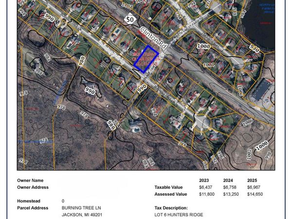 0.45 Lot 6 Burning Tree Lane, Jackson, MI 49201