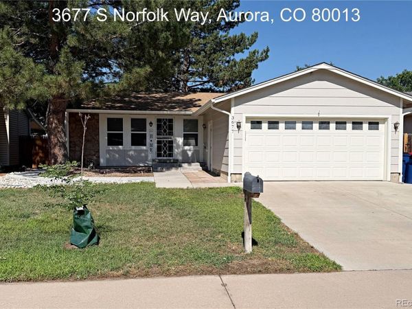 3677 S Norfolk Way , Aurora, CO 80013