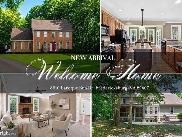 8610 LAROQUE RUN DRIVE, FREDERICKSBURG, VA 22407
