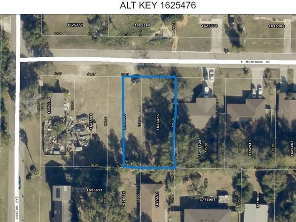 Lot 33 & 34 1/2 E MONTROSE STREET , CLERMONT, FL 34711