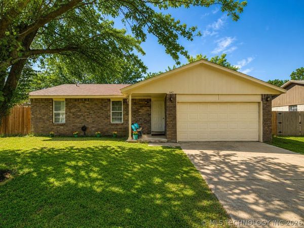 642 E 138th Place , Glenpool, OK 74033