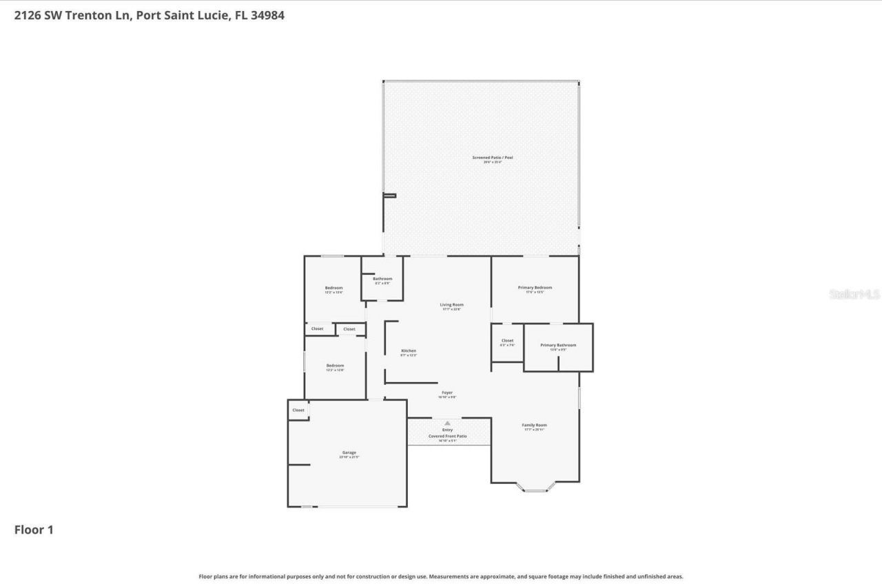2126 SW Trenton Lane , Port Saint Lucie, FL 34984 Photo