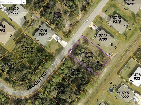 JAGUST ROAD , NORTH PORT, FL 34288