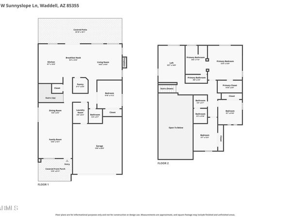 18027 W SUNNYSLOPE Lane, Waddell, AZ 85355
