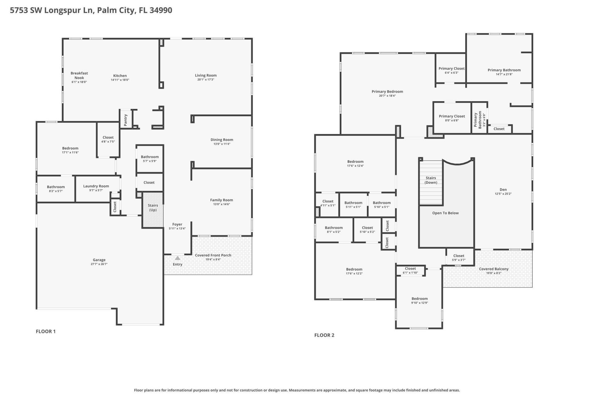 5753 SW Longspur Lane, Palm City, FL 34990 Photo