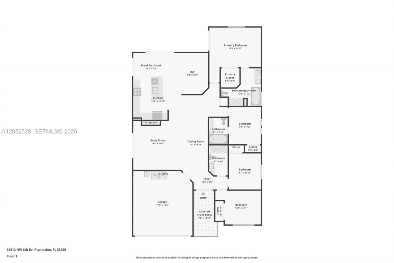 13412 NW 6th Dr , Plantation, FL 33325 Photo