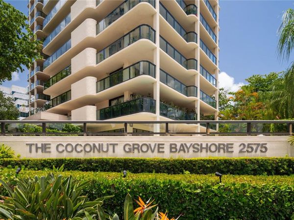 2575 S Bayshore Dr , Unit 5B, Coconut Grove, FL 33133