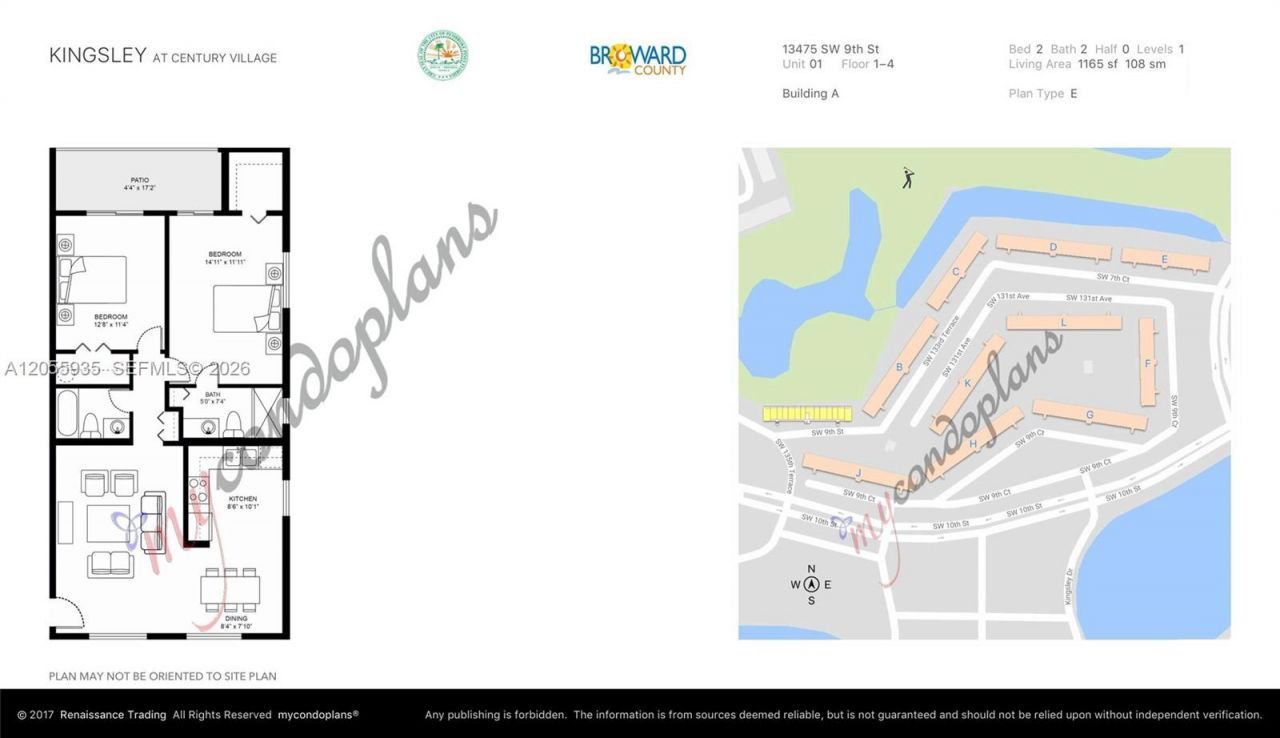 13475 SW 9th St, Unit 401A, Pembroke Pines, FL 33027 Photo