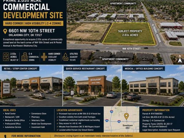 6601 NW 10th Street, Oklahoma City, OK 73127