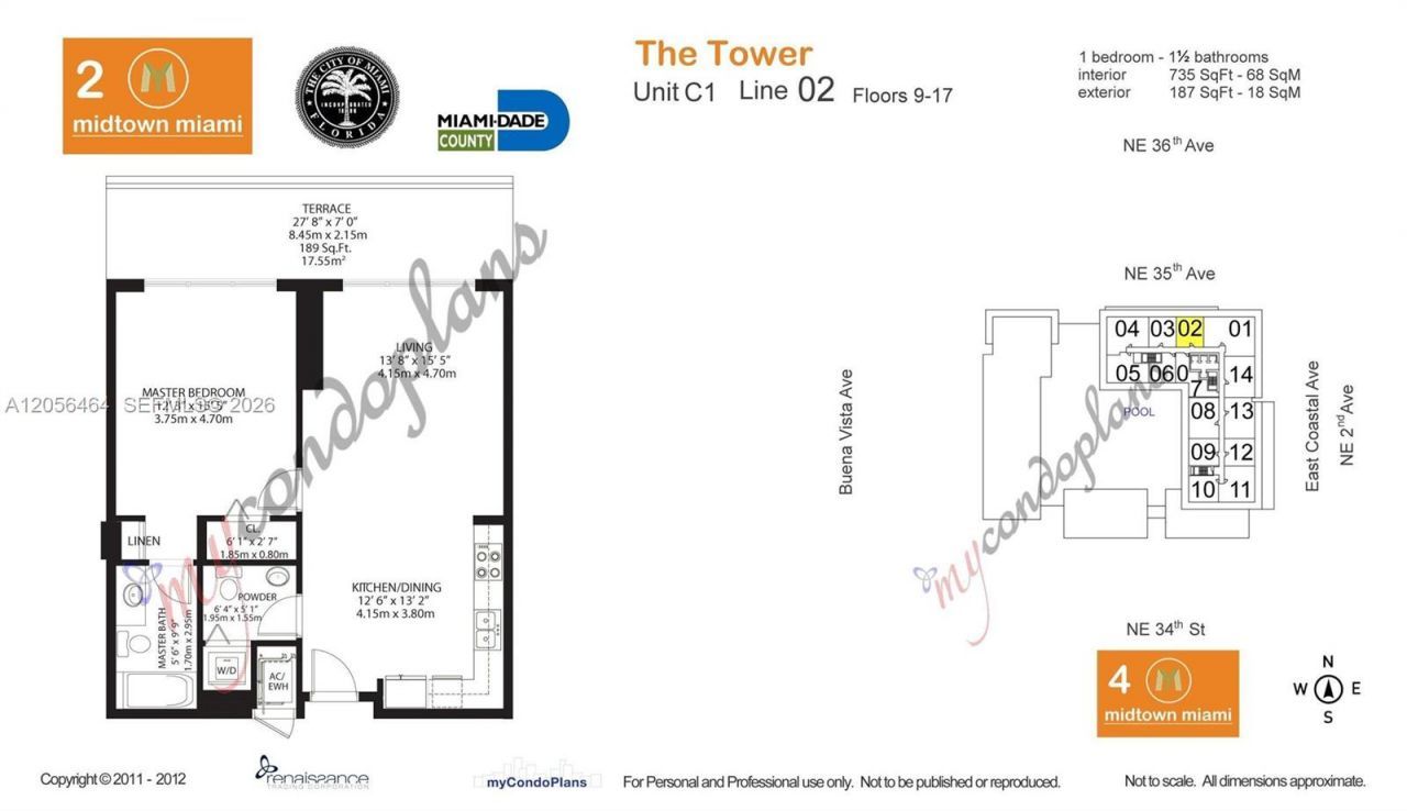 3470 E Coast Ave, Unit H2302, Miami, FL 33137 Photo