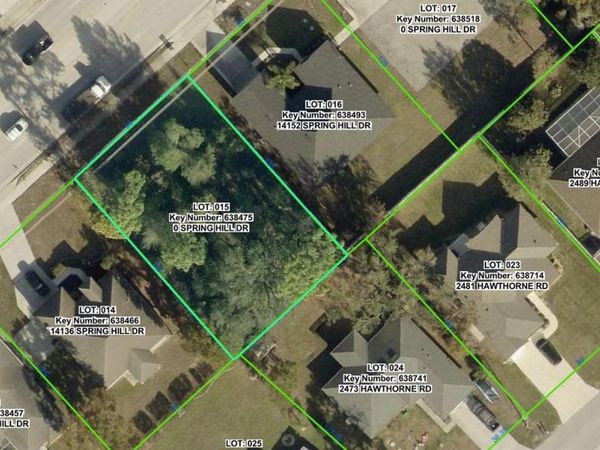 14144 SPRING HILL DRIVE , SPRING HILL, FL 34609