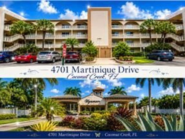4701 Martinique Drive, Unit L2, Coconut Creek, FL 33066
