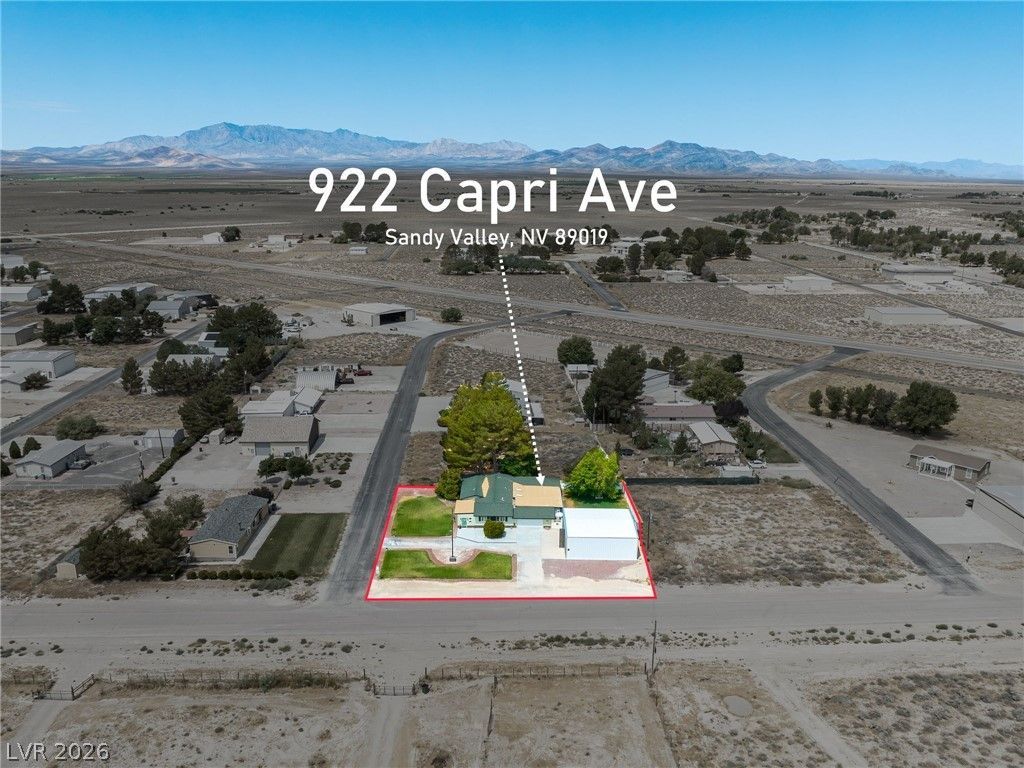 922 Capri Avenue , Sandy Valley, NV 89019