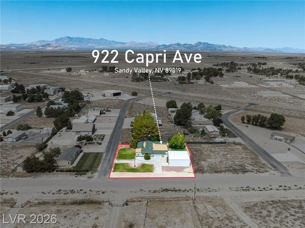 922 Capri Avenue , Sandy Valley, NV 89019