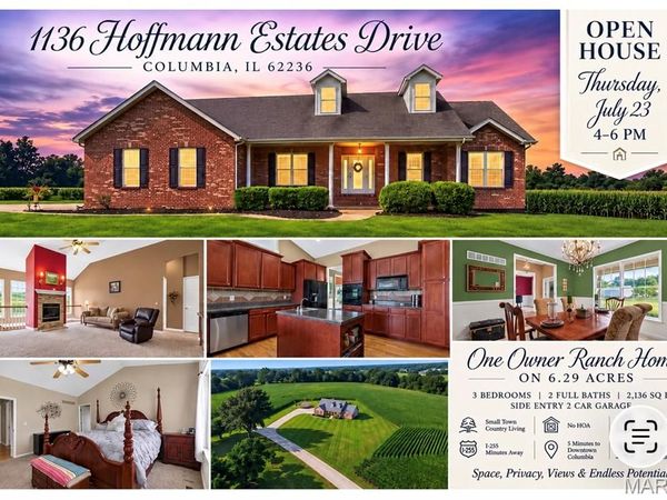 1136 Hoffmann Estates Drive, Columbia, IL 62236